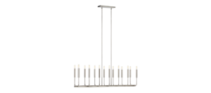 VisualComfort-Dining-Brianna-Linear-chandelier-polished-nickel