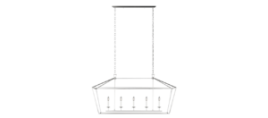 VisualComfort-Dining-Dianna-5-light-medium-lantern-brushed-nickel