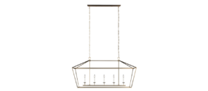 VisualComfort-Dining-Dianna-5-light-medium-lantern-satin-brass