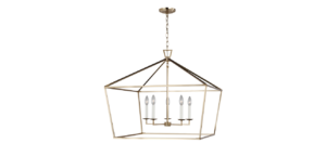 VisualComfort-Dining-Dianna-5-light-wide-lantern-satin-brass