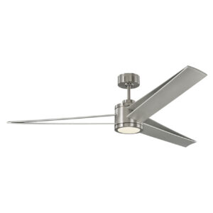 VisualComfort-Fan-Armstrong60LEDCeilingFan-BrushedSteel