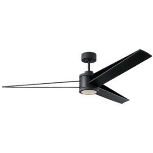 VisualComfort-Fan-Armstrong60LEDCeilingFan-MidnightBlack