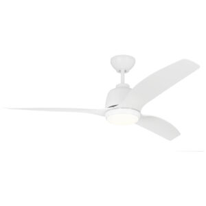 VisualComfort-Fan-AvilaCoastal54LEDCeilingFan-White