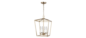 VisualComfort-Foyer-ADianna-4-light-small-lantern-satin-brass