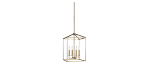 VisualComfort-Foyer-Perryton-small-4-light-lantern-satin-brass