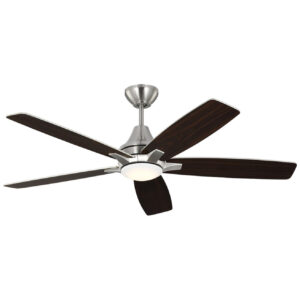 VisualComfort-GLFan-Lowden52LEDCeilingFan-BrushedSteel