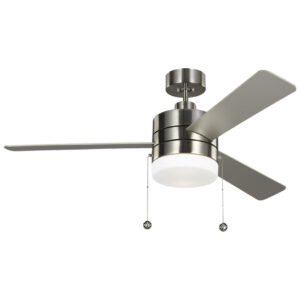 VisualComfort-GLFan-Syrus52LEDCeilingFan-BrushedSteel