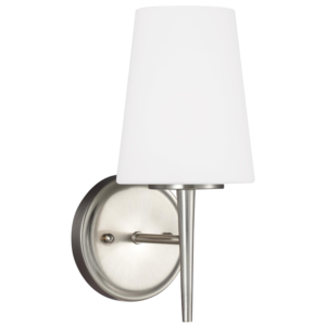 VisualComfort-Generation-DriscollOneLightWallBathSconce-BrushedNickel