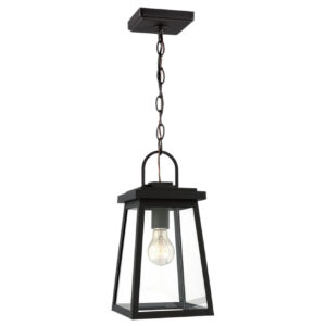 VisualComfort-Studio-FoundersOneLightOutdoorPendant-Black