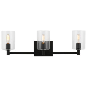 VisualComfort-Studio-FulltonThreeLightWallBath-Black