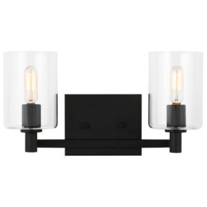 VisualComfort-Studio-FulltonTwoLightWallBathSconce-Black