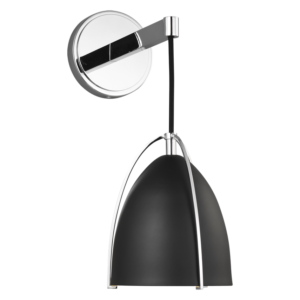 VisualComfort-Studio-NormanOneLightWallBathSconce-Black