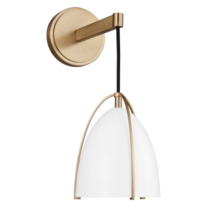 VisualComfort-Studio-NormanOneLightWallBathSconce-White-Brass