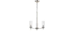 VisualComfort-nook-Zire-3-light-chandelier-brushed-nickel
